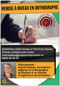 Remise à niveau en orthographe